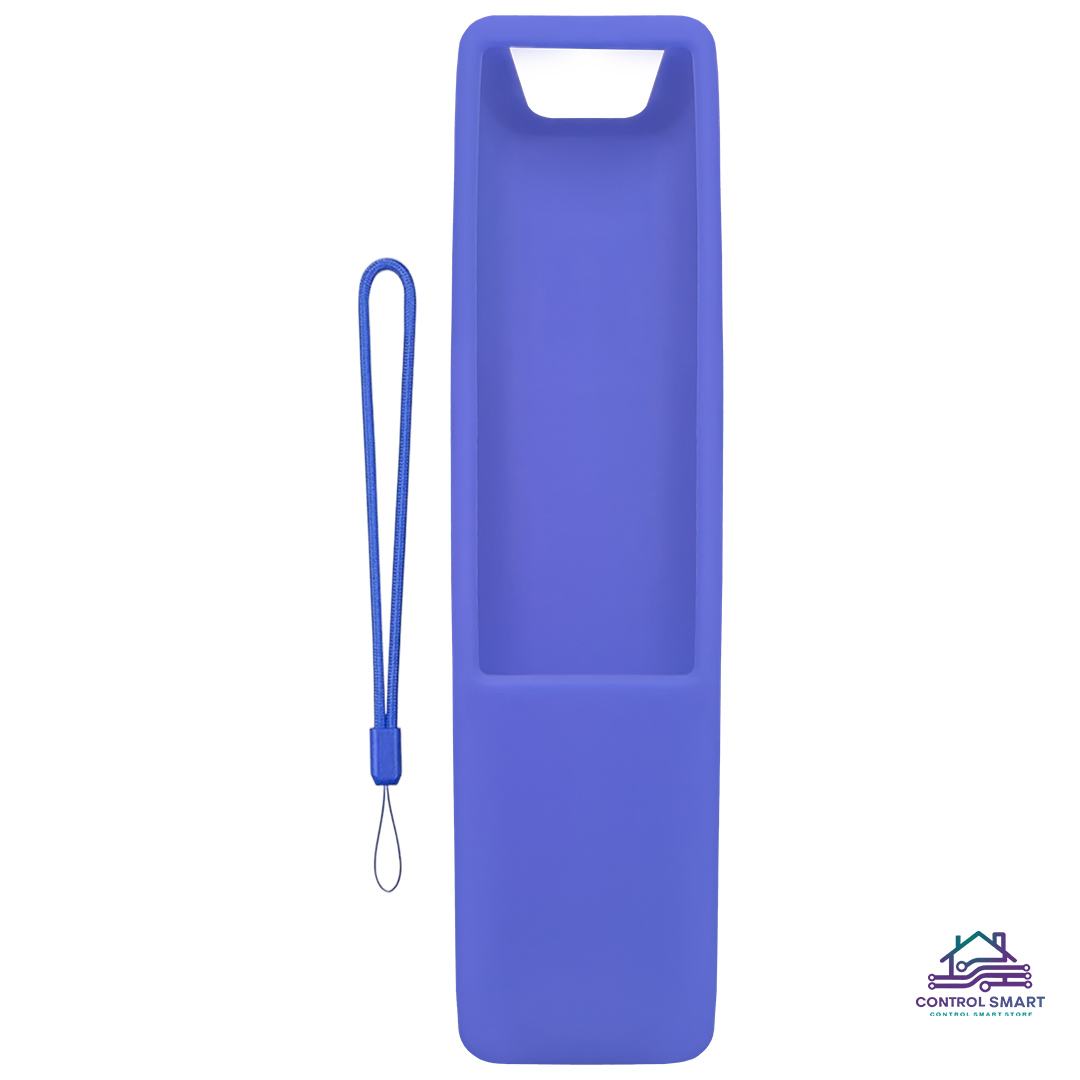FUNDA PROTECTOR DE SILICONA PARA CONTROL SAMSUNG CURVO – AZUL - 1
