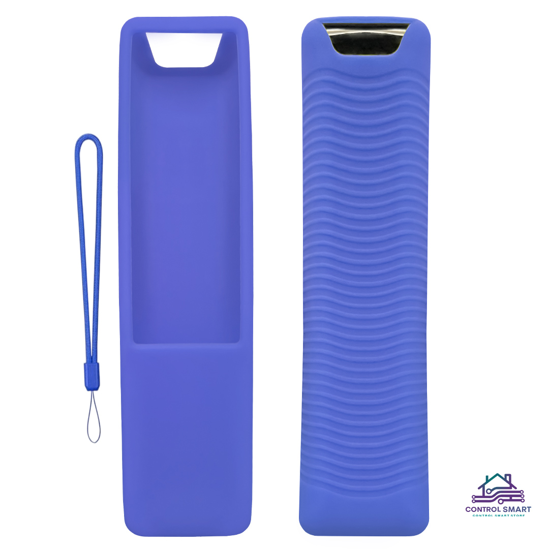 FUNDA PROTECTOR DE SILICONA PARA CONTROL SAMSUNG CURVO – AZUL - 2