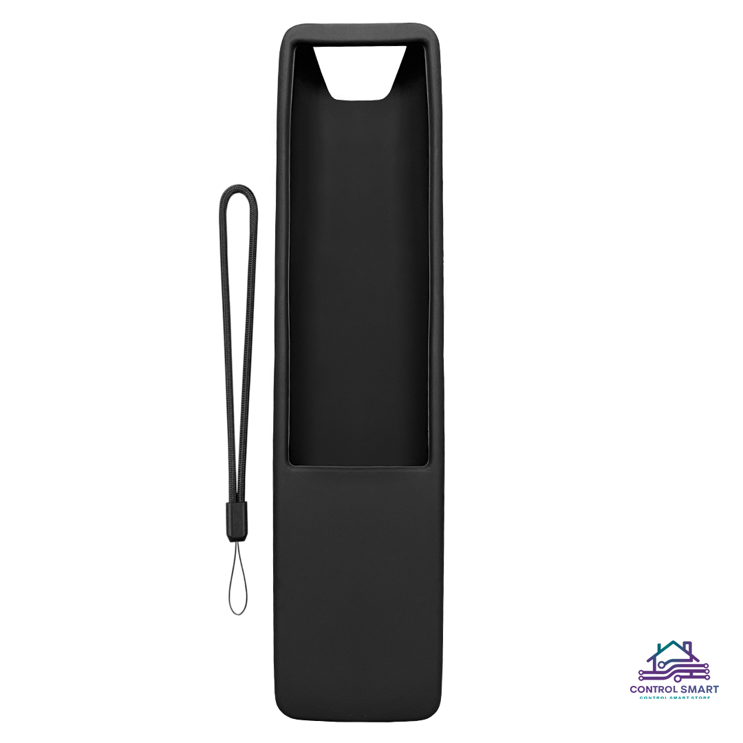 FUNDA PROTECTOR DE SILICONA PARA CONTROL SAMSUNG CURVO – NEGRO - 2