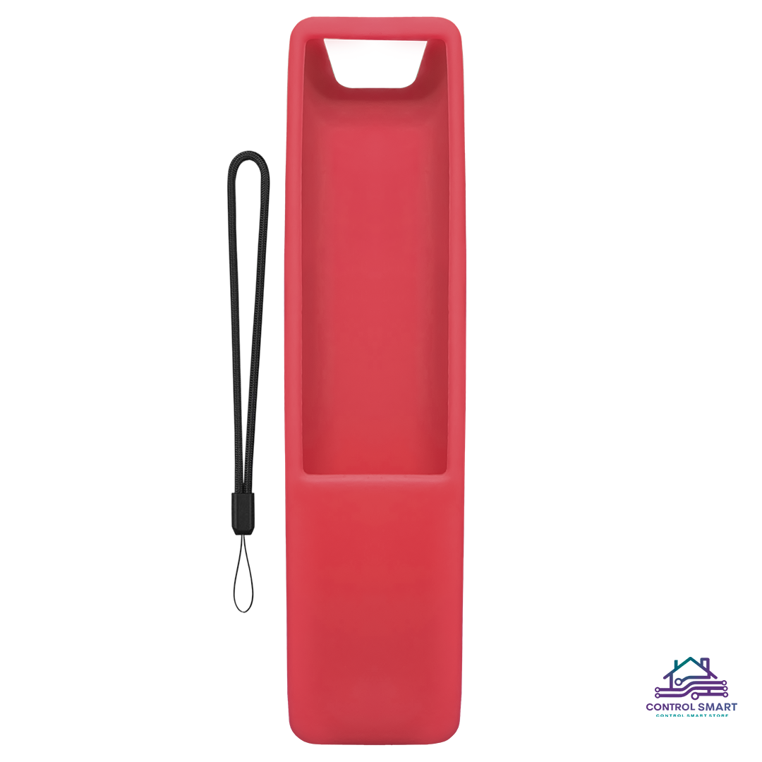 FUNDA PROTECTOR DE SILICONA PARA CONTROL SAMSUNG CURVO -ROJO - 1