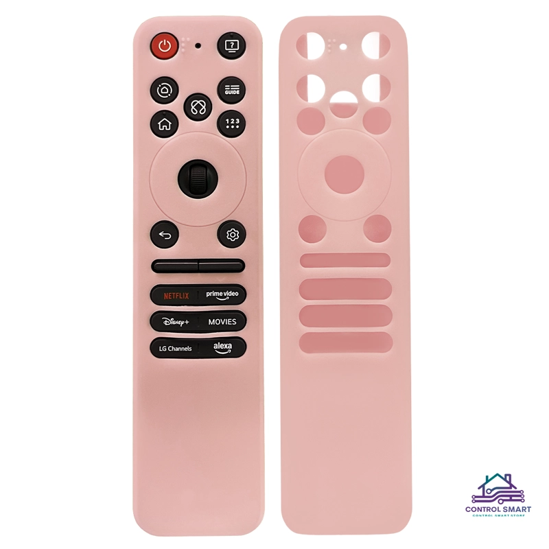 FUNDA DE SILICONA CERRADA PARA CONTROL LG MAGIC 2025 – COLOR - 1
