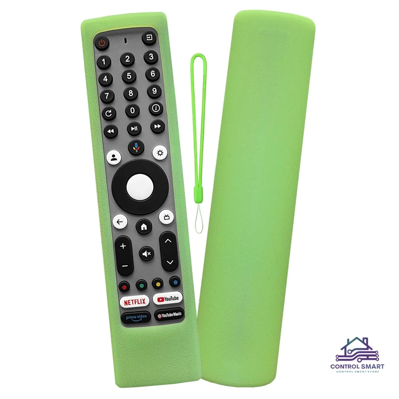 FUNDA ANTIDESLIZANTE DE SILICONA PARA CONTROL JVC RM-C3295 / 3293 / 3597 COLOR VERDE - 1