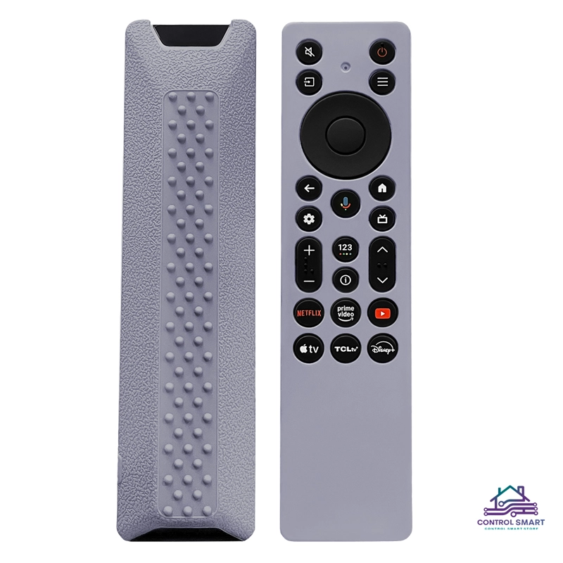 FUNDA LAVANDA DE SILICONA PARA CONTROL REMOTO TCL MODERNO RC813A – RC923A - 1