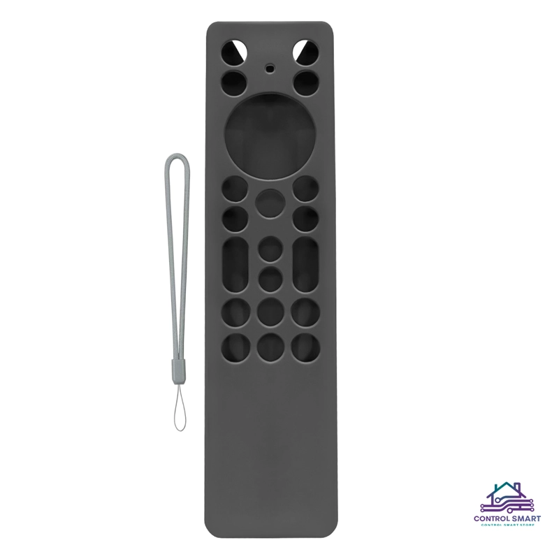 FUNDA GRIS OSCURO DE SILICONA PARA CONTROL REMOTO TCL MODERNO RC813A – RC923A - 2