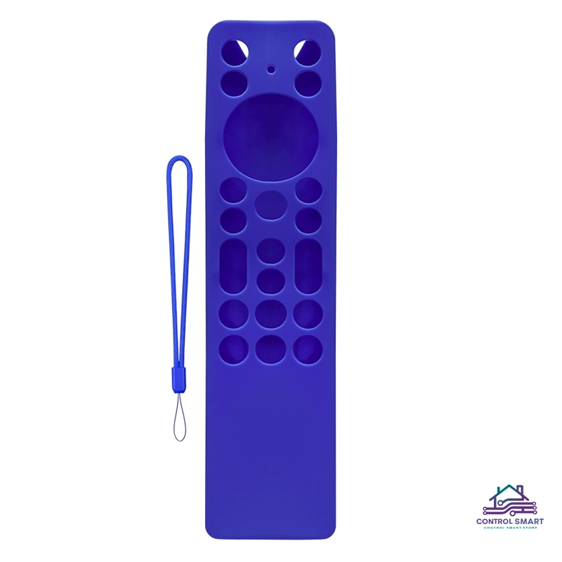 FUNDA AZUL DE SILICONA PARA CONTROL REMOTO TCL MODERNO RC813A – RC923A - 2