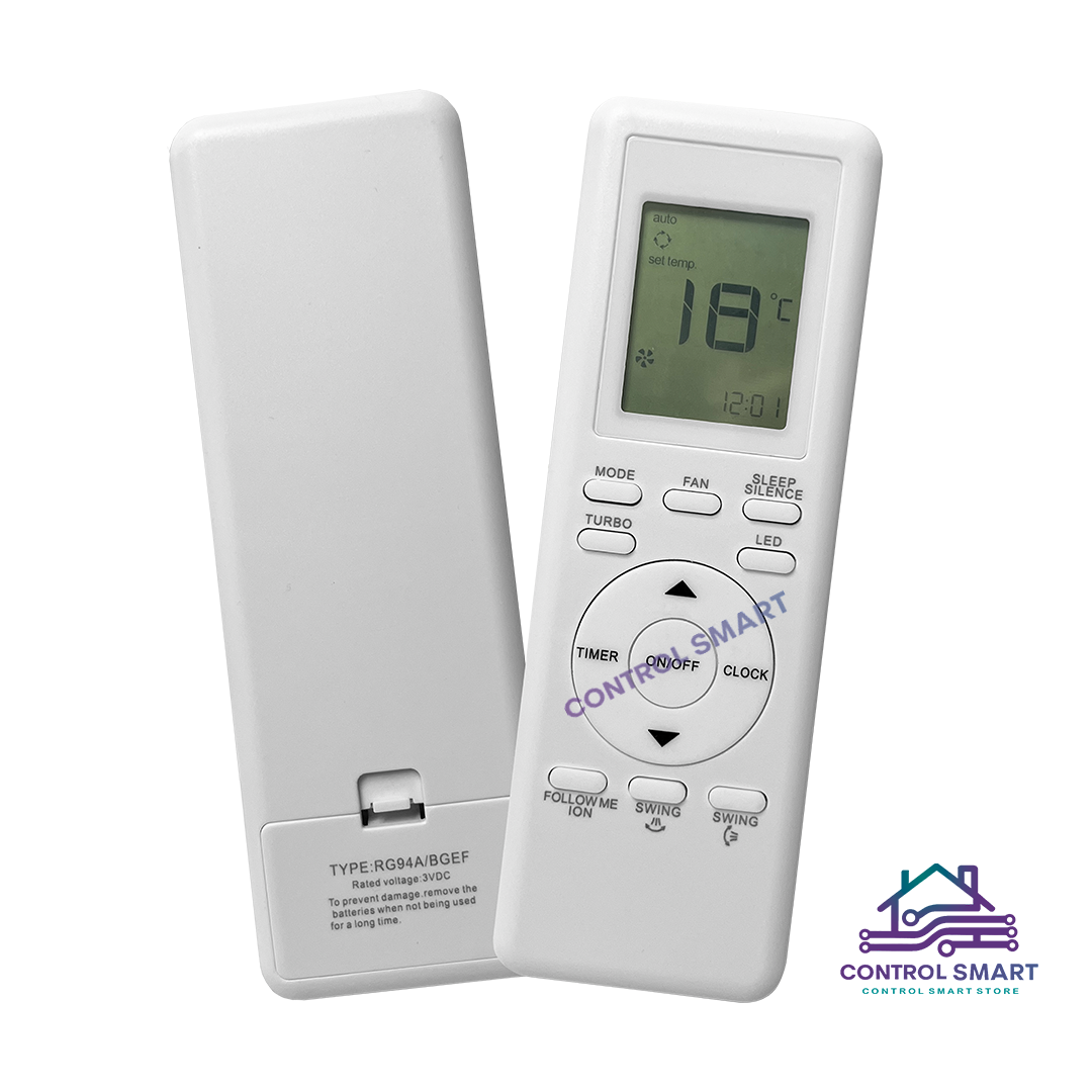 CONTROL REMOTO PARA AIRE ACONDICIONADO YORK - RG94A/BGEF - 1