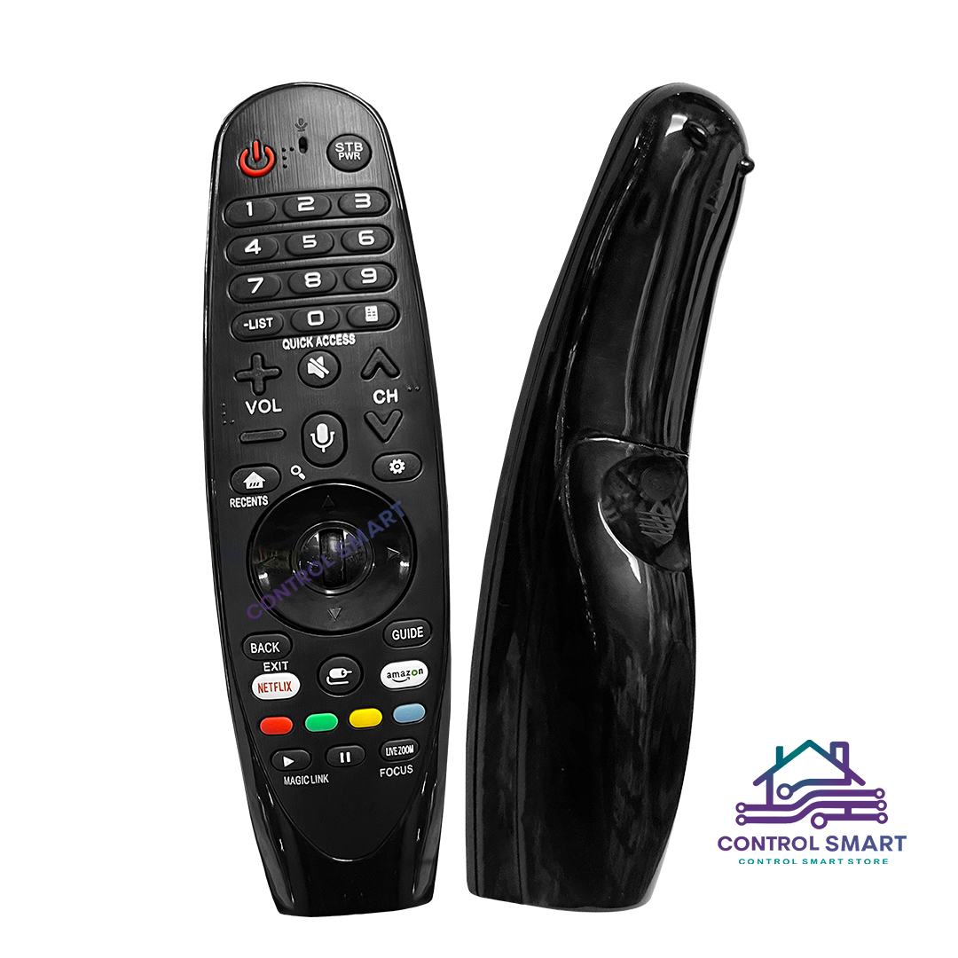 CONTROL UNIVERSAL MAGIC CON PUNTERO Y FUNCIÓN VOZ COMPATIBLE CON TV LG 2017 A 2020  - 2