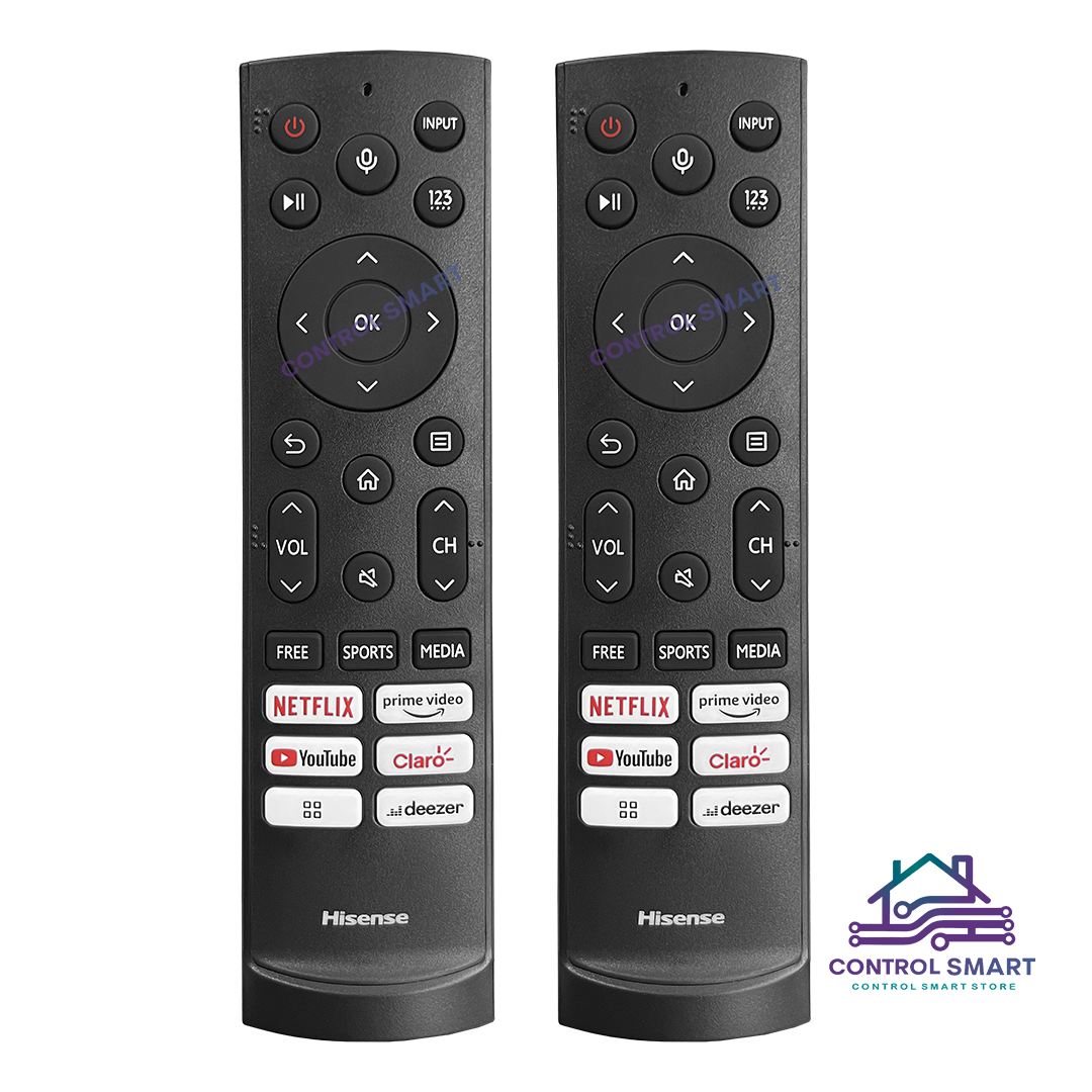 CONTROL REMOTO PARA HISENSE  FÁCIL DE USAR CON MANDO DE VOZ - 1