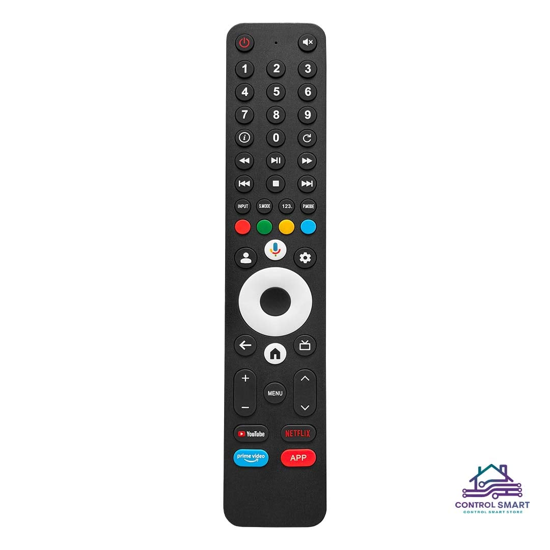 CONTROL REMOTO COMPATIBLE PARA JVC SMART TV — REEMPLAZA AL MODELO RM-C3485 CON O SIN VOZ - 1