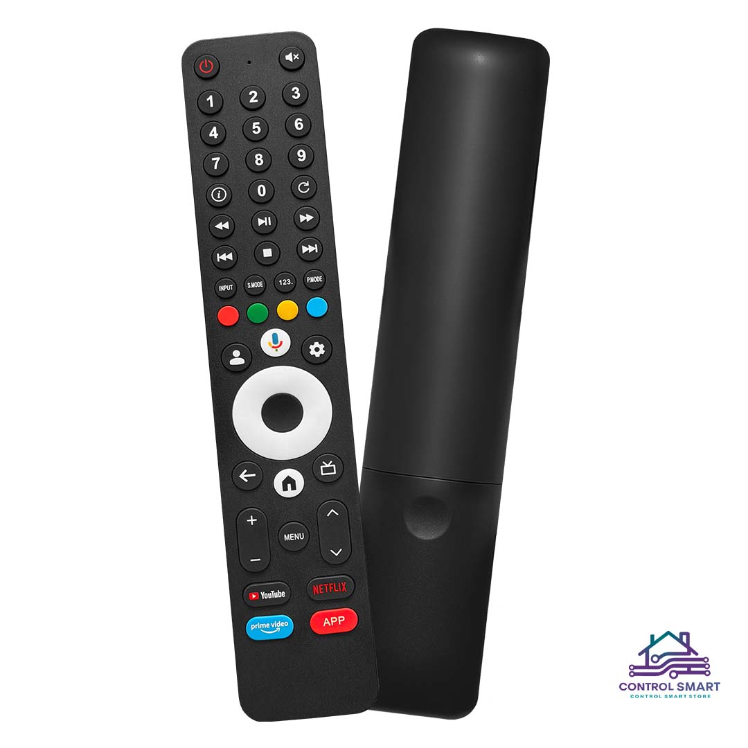 CONTROL REMOTO COMPATIBLE PARA JVC SMART TV — REEMPLAZA AL MODELO RM-C3485 CON O SIN VOZ - 2