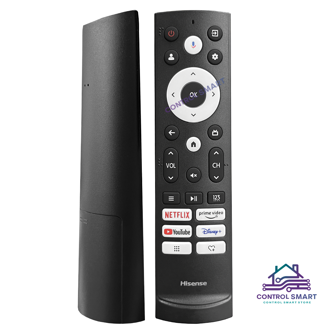 CONTROL REMOTO TV HISENSE ERF3A190H CON VOZ Y ACCESOS DIRECTOS - 2