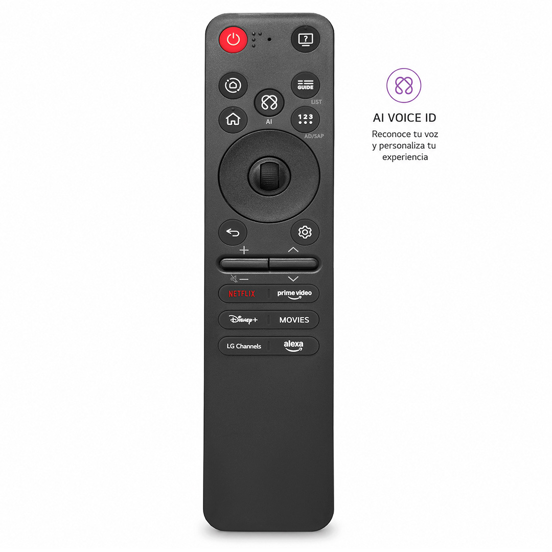CONTROL REMOTO MAGIC MR25 COMPATIBLE CON SMART TV LG 2025 - 1