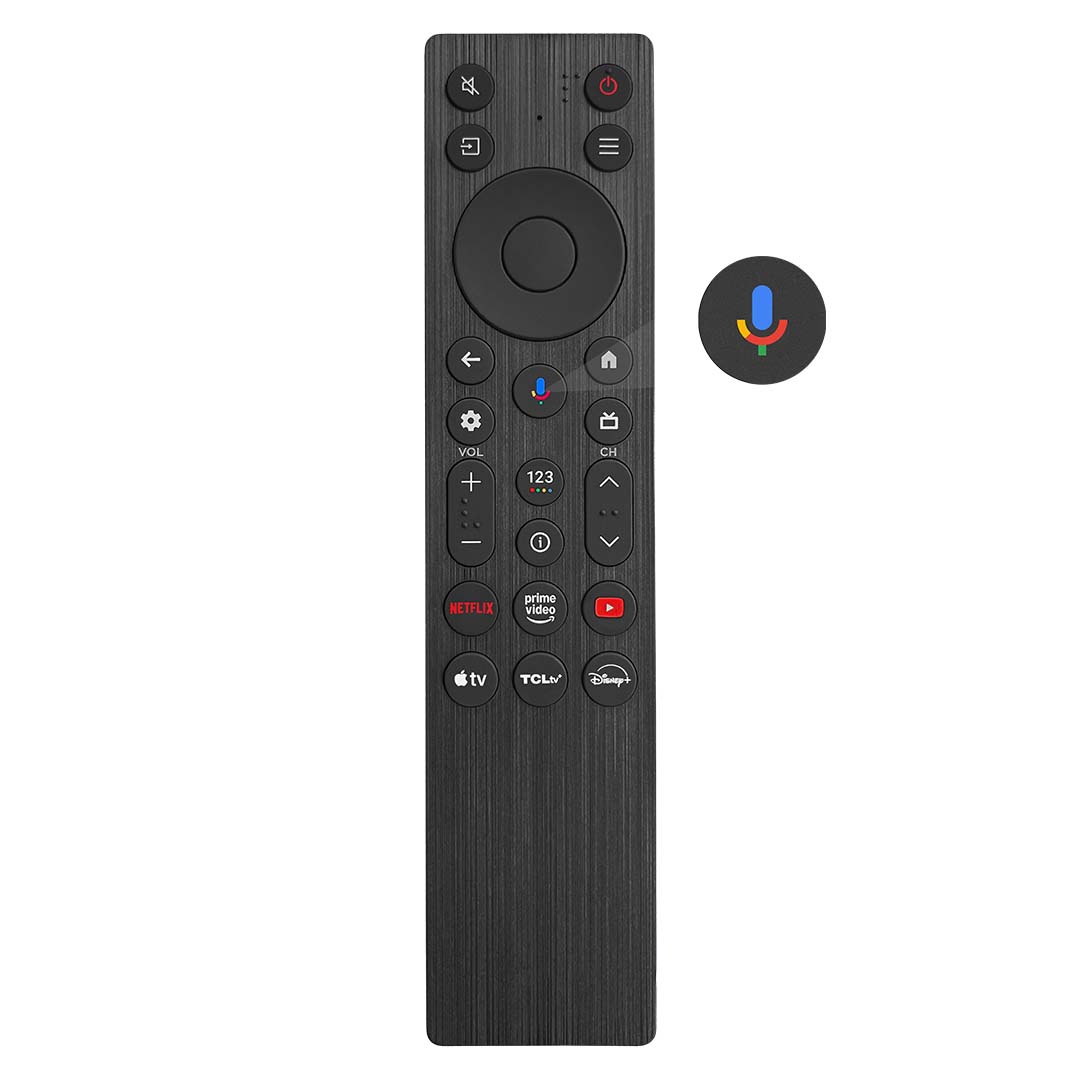 CONTROL REMOTO COMPATIBLE PARA TV TCL RC923A CON VOZ - 1