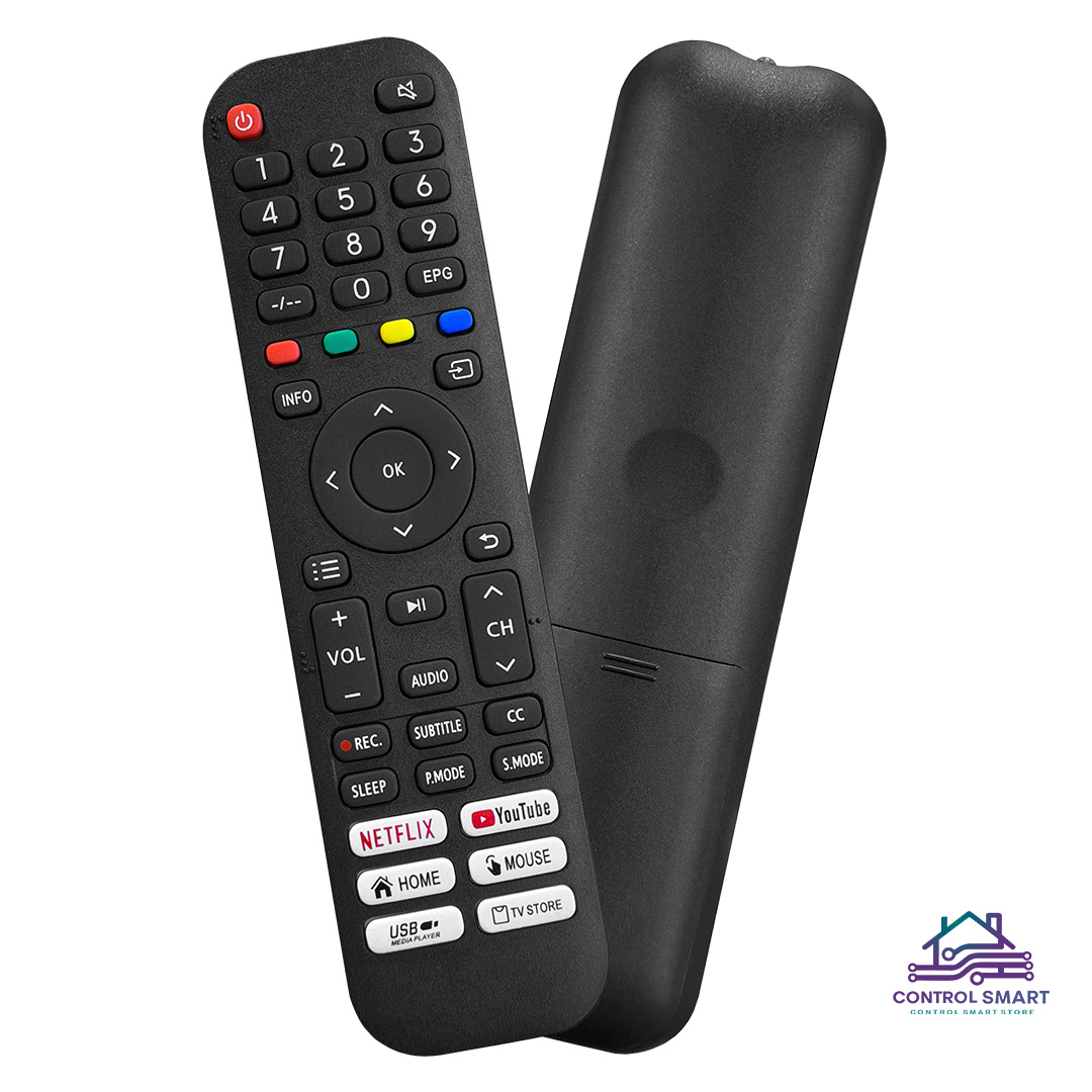 CONTROL REMOTO COMPATIBLE PARA TV DAEWOO SMART CON NETFLIX, YOUTUBE Y FUNCIÓN MOUSE - 1