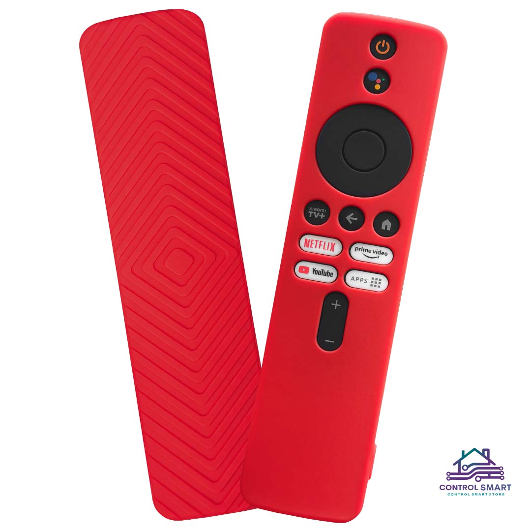 FUNDA DE SILICONA ROJA PARA CONTROL REMOTO COMPATIBLE CON TV STICK 4K - 1