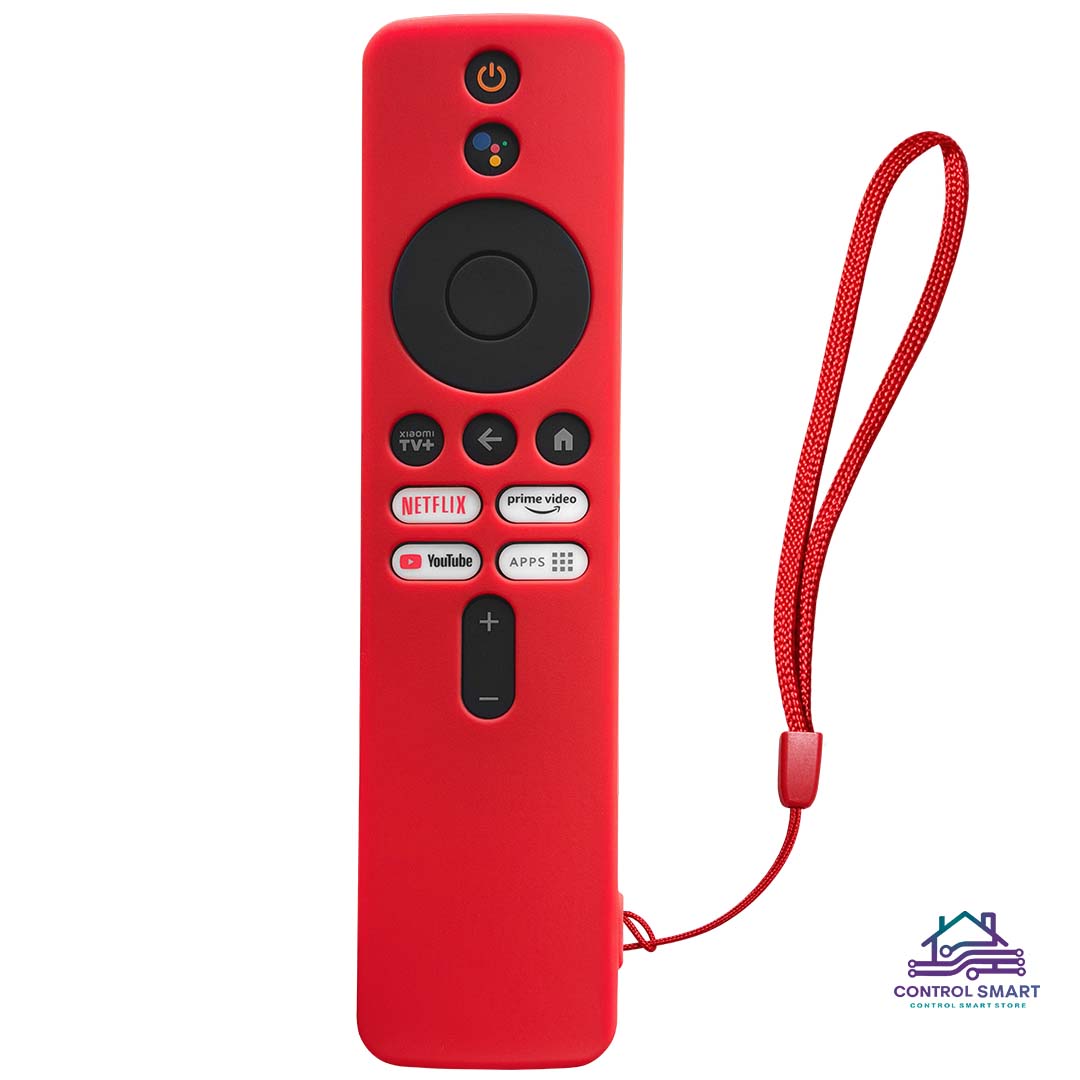 FUNDA DE SILICONA ROJA PARA CONTROL REMOTO COMPATIBLE CON TV STICK 4K - 2
