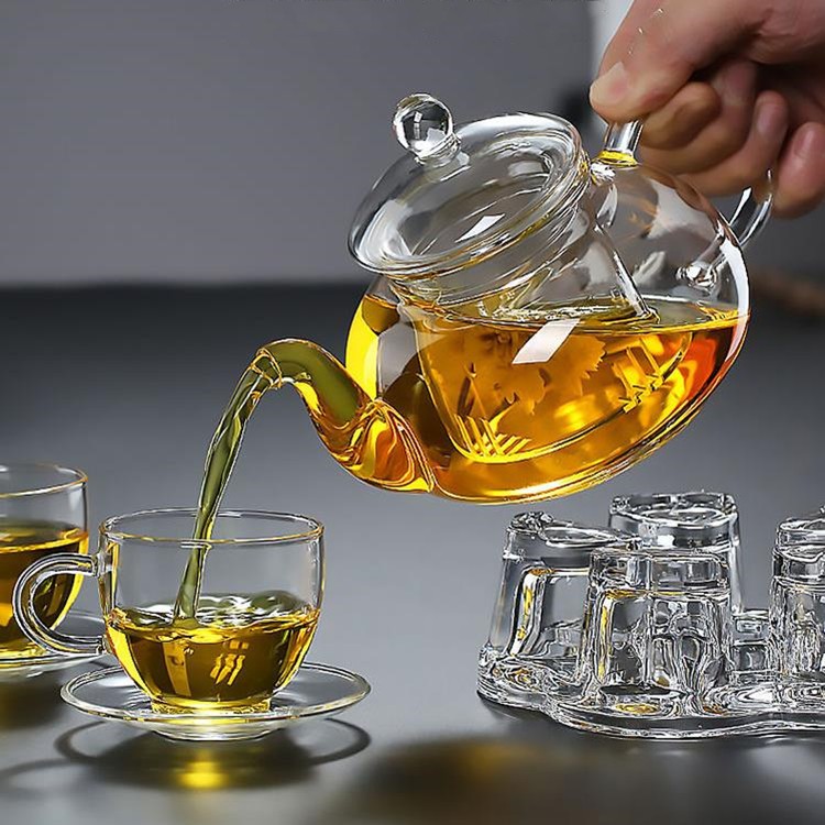 TETERA DE VIDRIO BOROSILICATO 1 LITRO - 2