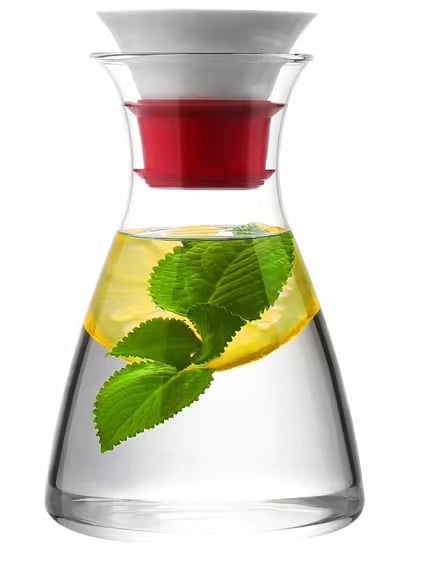 JARRA DE VIDRIO CON TAPA HERMETICA 1000ML - 1