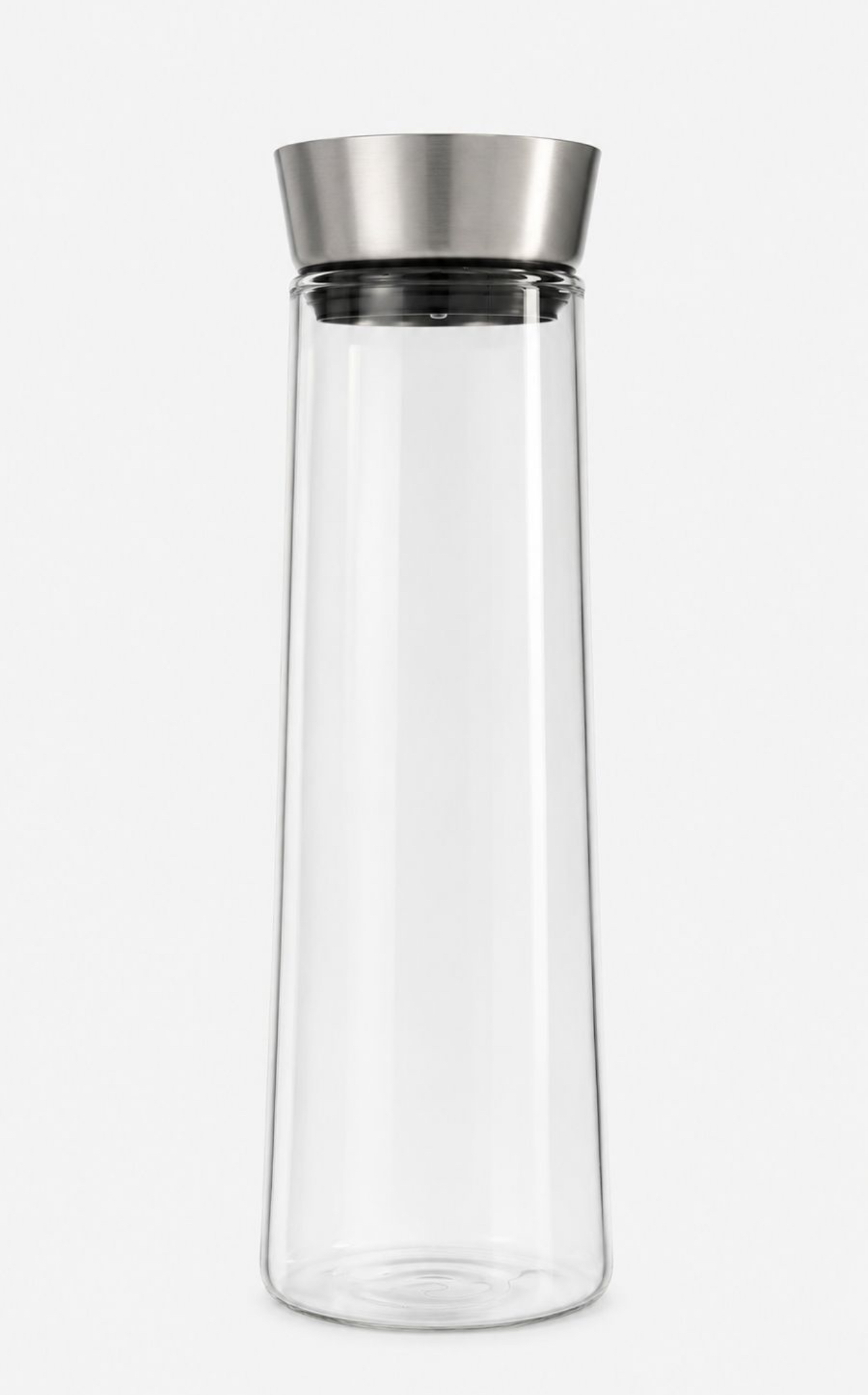 JARRA DE VIDRIO BOROSILICATO 1.6L CON TAPA DE ACERO INOXIDABLE - 7
