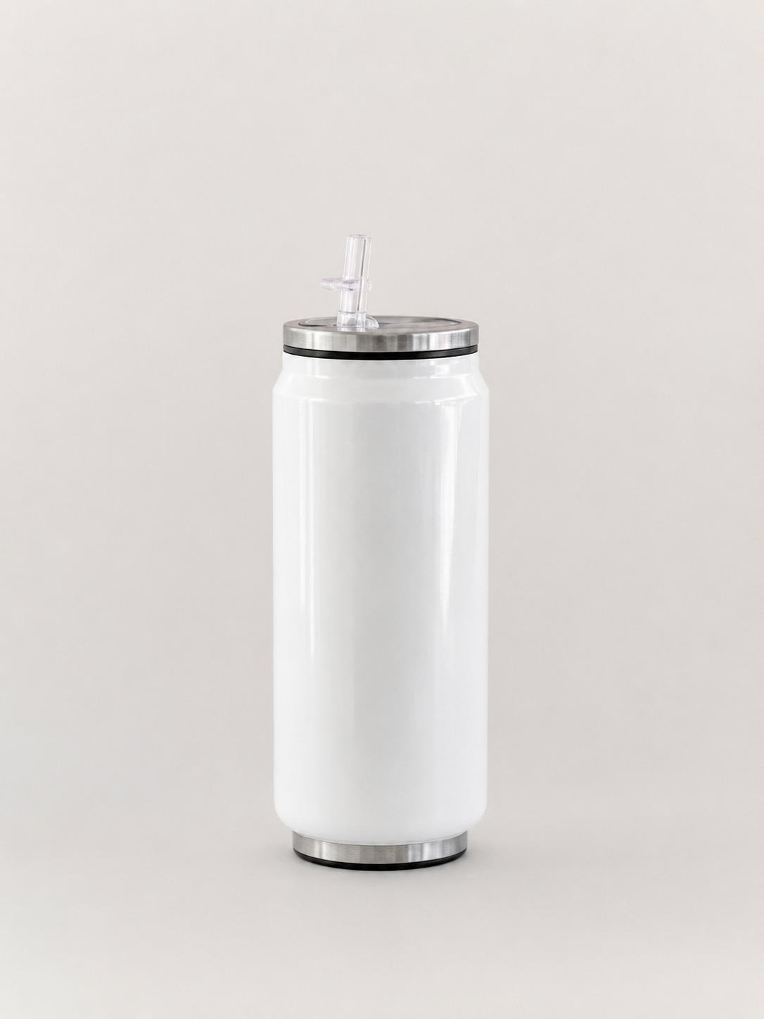 TOMATODO TIPO LATA DE ACERO INOXIDABLE CON SORBETE 350ML - 6