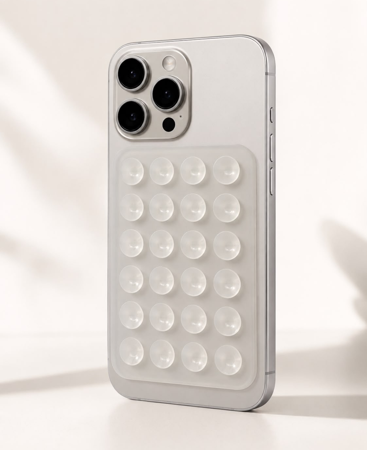 CHUPON VENTOSA DE SILICONA ADHESIVO PARA CELULAR - 1