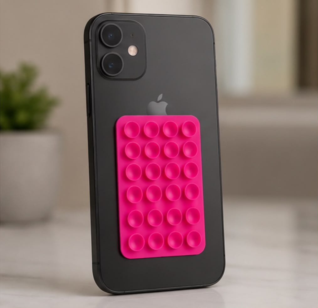CHUPON VENTOSA DE SILICONA ADHESIVO PARA CELULAR - 7
