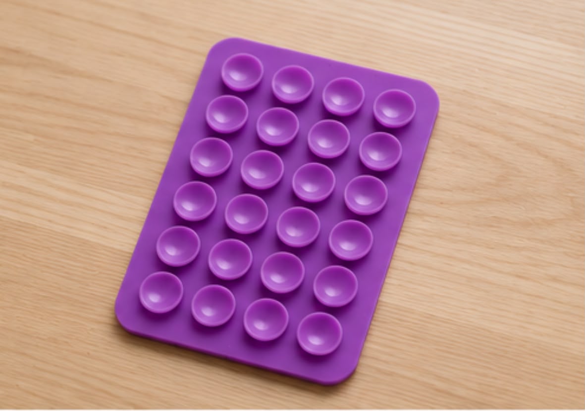 CHUPON VENTOSA DE SILICONA ADHESIVO PARA CELULAR - 8