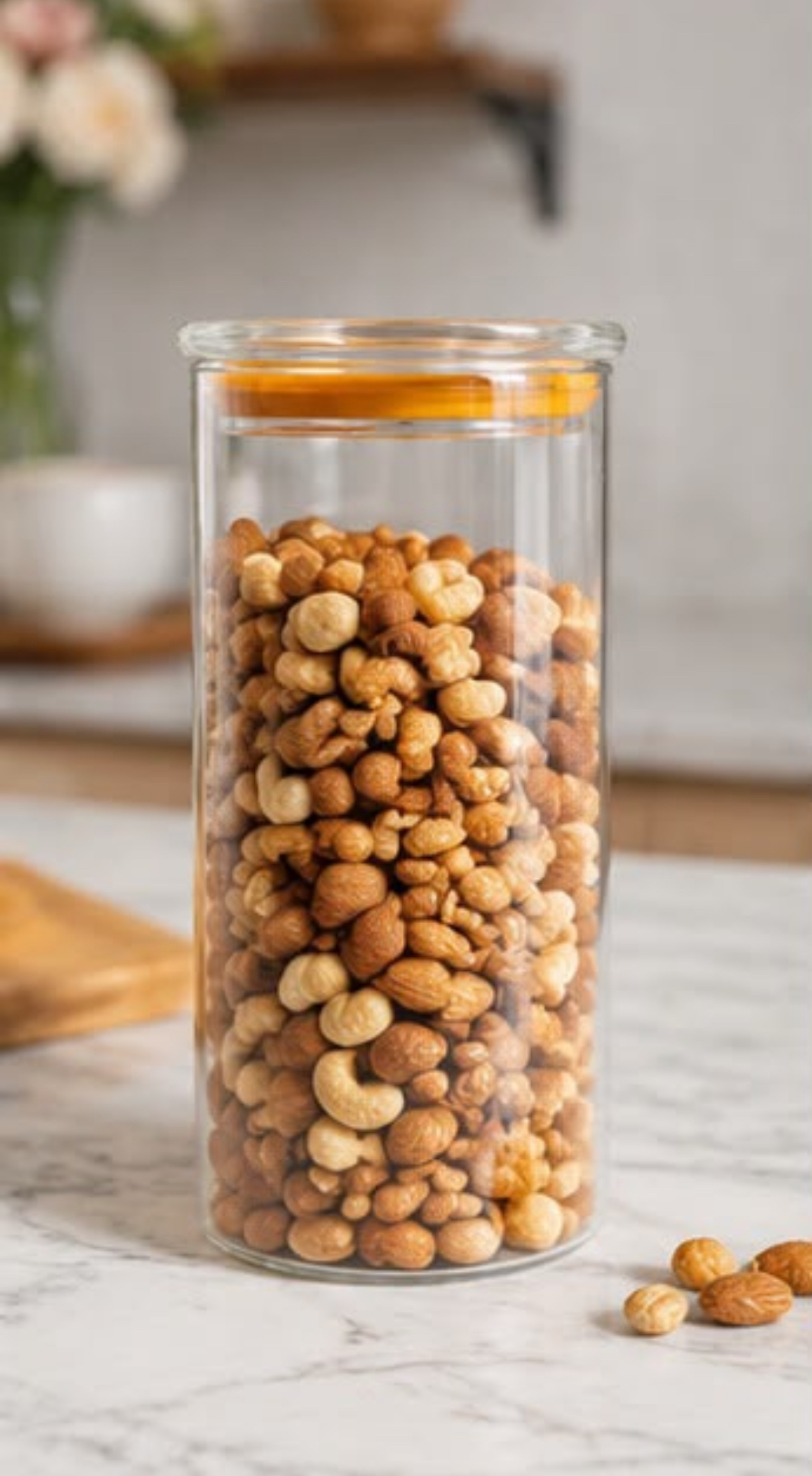 FRASCO CONTENEDOR HERMÉTICO DE VIDRIO BOROSILICATO 1200 M - 4