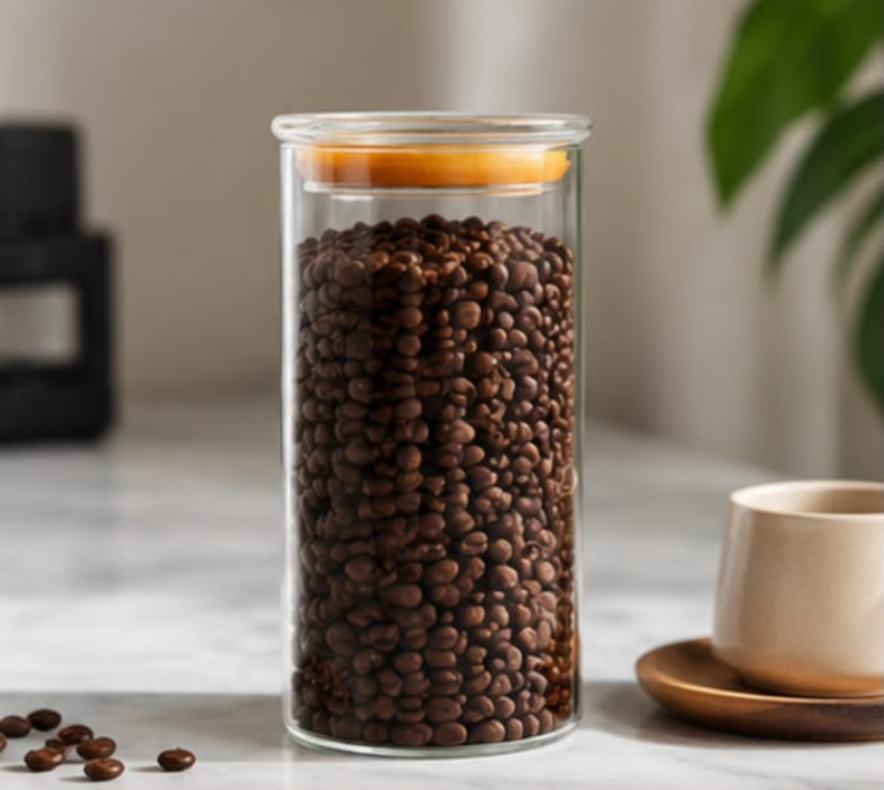 FRASCO CONTENEDOR HERMÉTICO DE VIDRIO BOROSILICATO 1200 M - 5