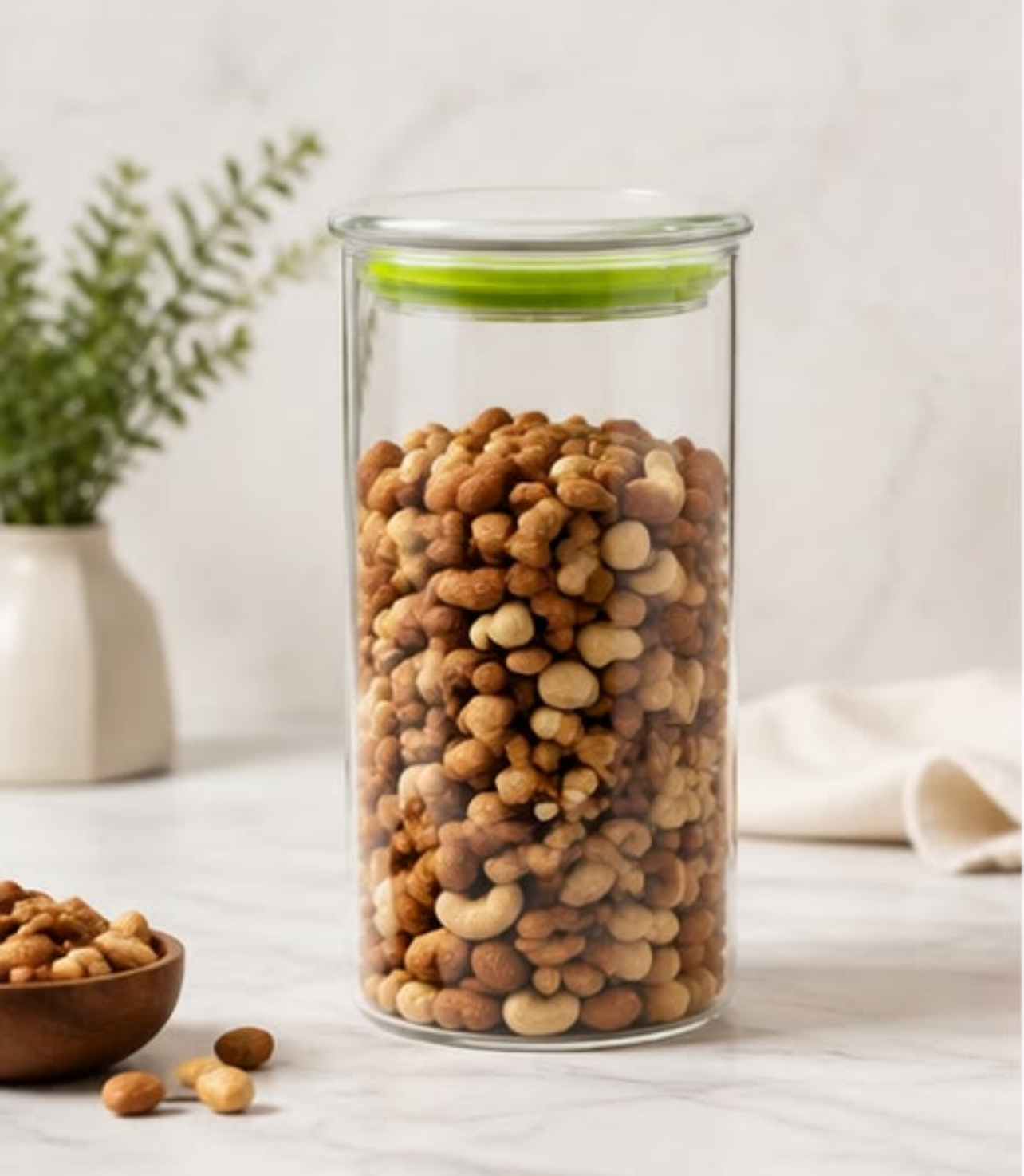 FRASCO CONTENEDOR HERMÉTICO DE VIDRIO BOROSILICATO 1200 M - 6