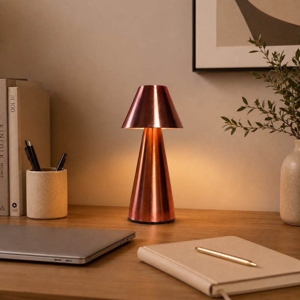 LÁMPARA DE NOCHE LED TOUCH RECARGABLE TIPO C - 6