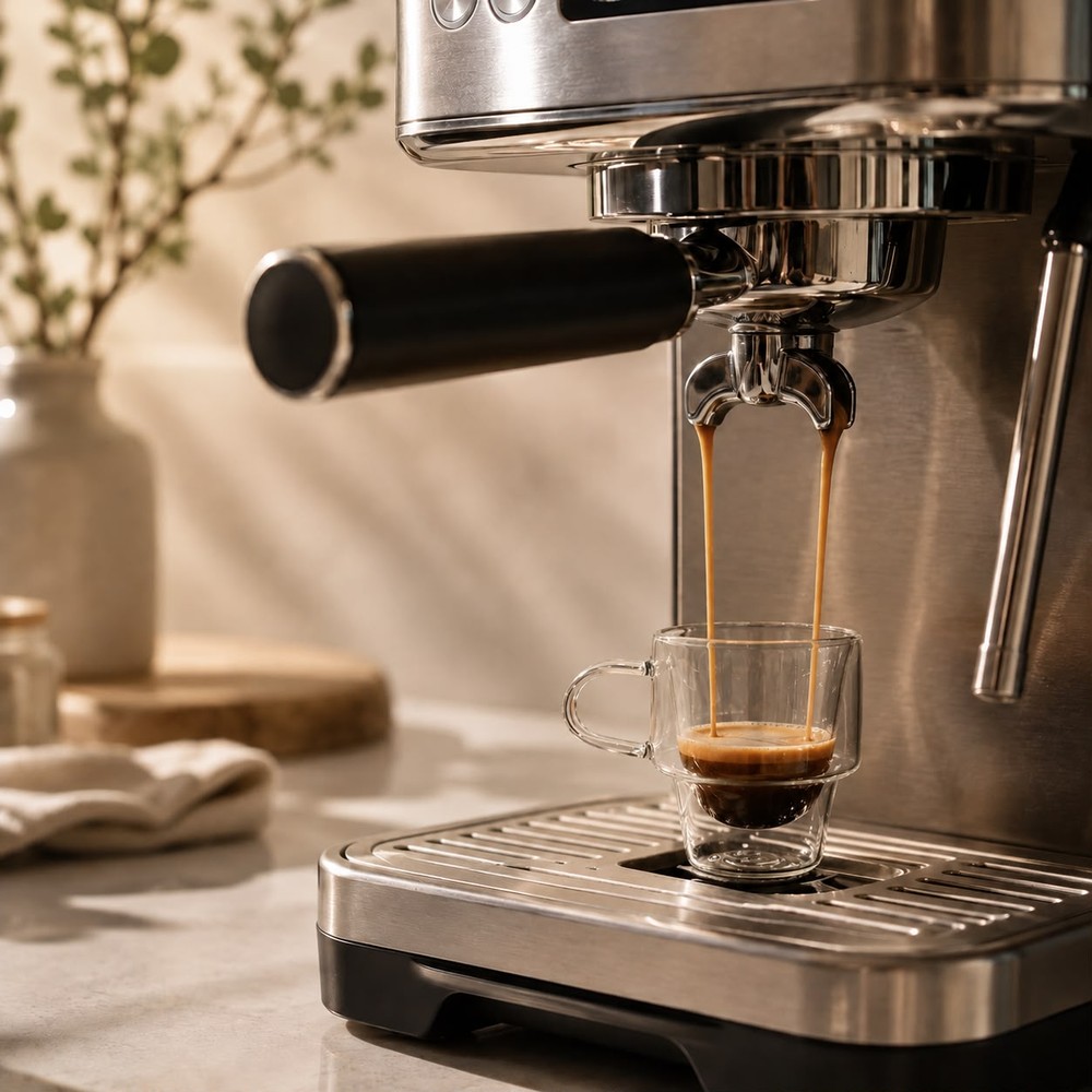 6 TAZAS ESPRESSO DOBLE FONDO 140 ML DE VIDRIO BOROSILICATO - 5