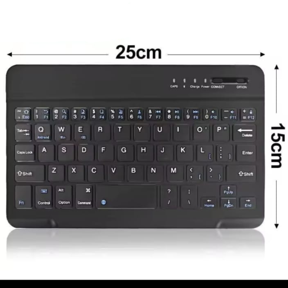 KIT TECLADO Y MOUSE INALAMBRICO DUAL BLUETOOTH Y 2.4G RECARGABLE - 5