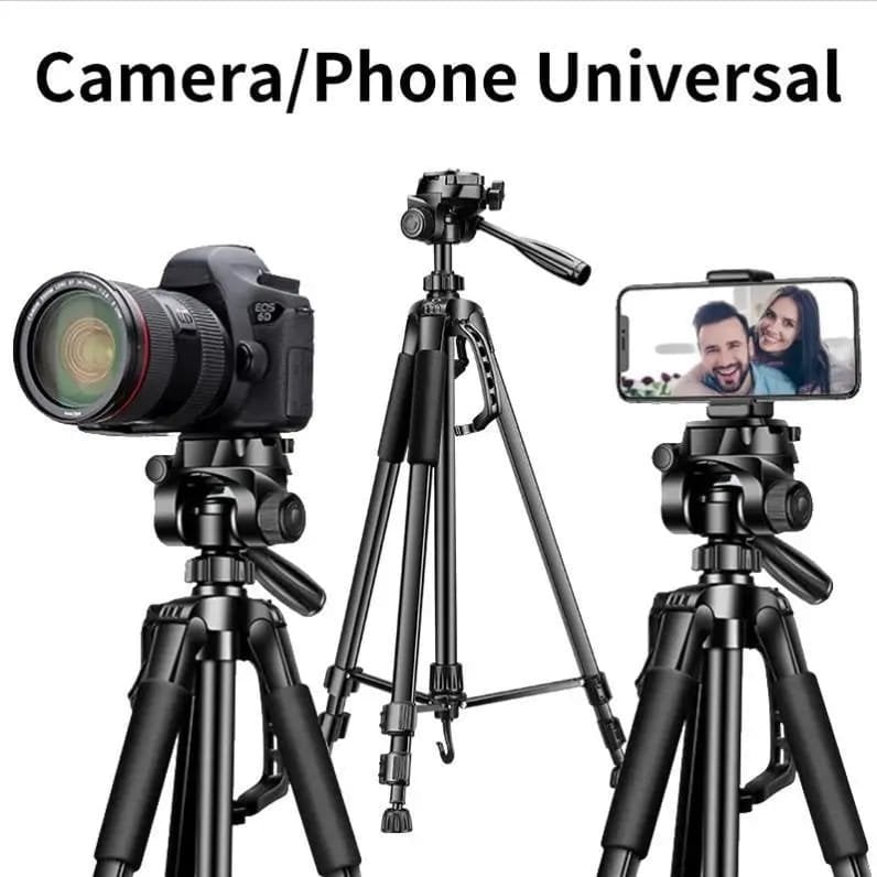 TRIPODE PARA CAMARA CELULAR PROYECTOR ALUMINIO 166 CM SOPORTE - 2