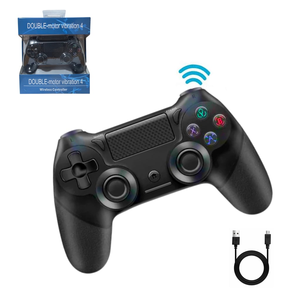 MANDO PARA PS4 INALAMBRICO RECARGABLE NEGRO PLAY STATION 4 - 1