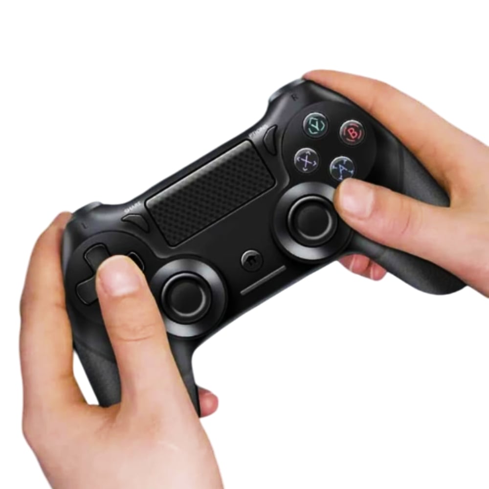 MANDO PARA PS4 INALAMBRICO RECARGABLE NEGRO PLAY STATION 4 - 4
