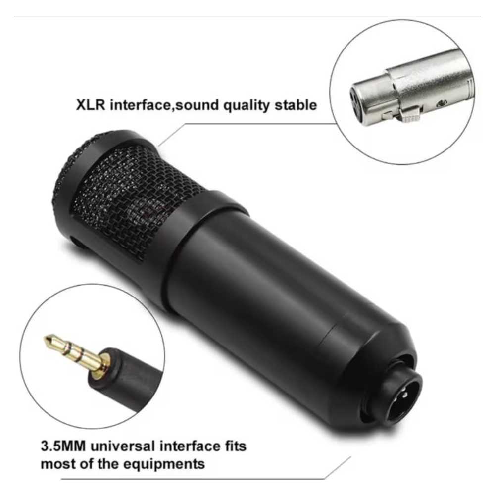 MICROFONO PARA PC CELULAR INSTRUMENTOS MIXER F998 BLUETOOTH RECARGABLE - 4