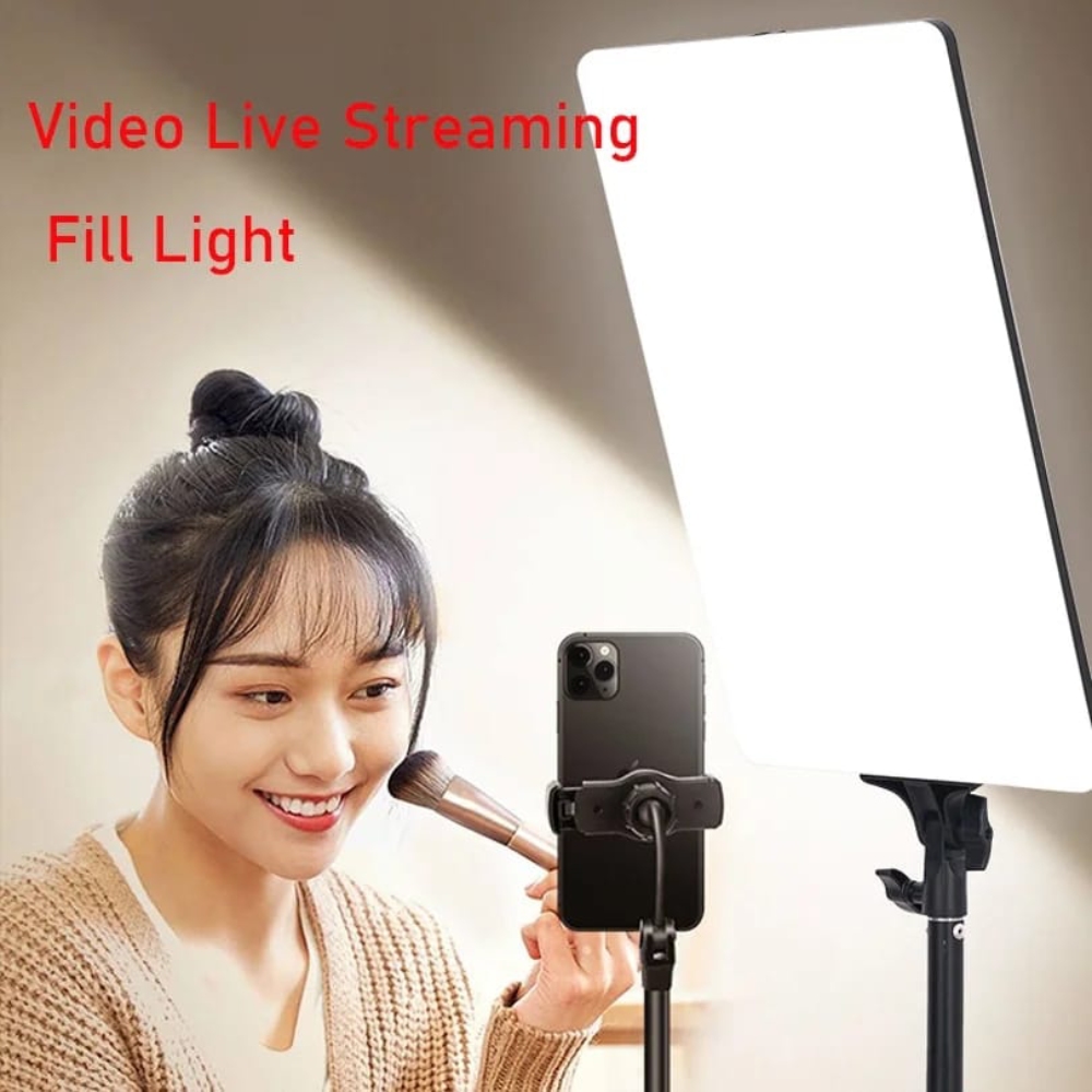 PANEL CON LUZ LED PARA VIDEO GRABACION FOTOGRAFIA 70W CONTROL REMOTO - 4