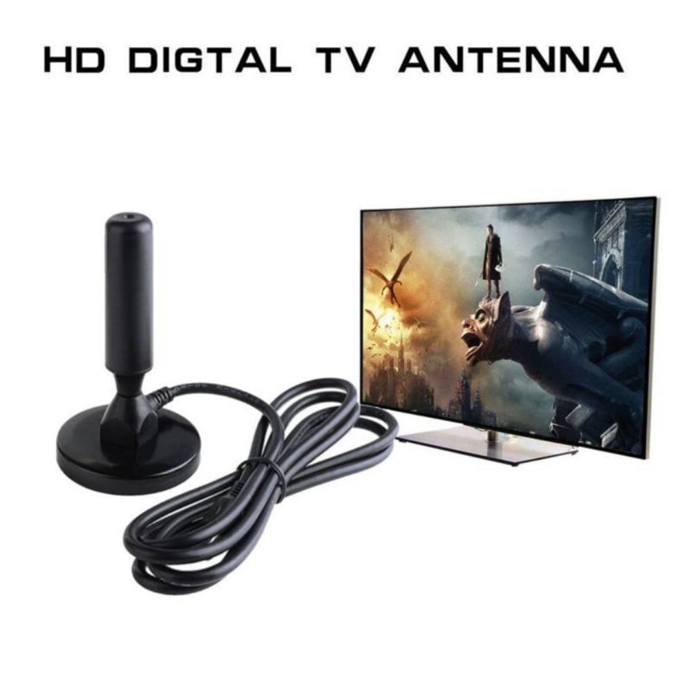 ANTENA TV DIGITAL PARA CAPTAR SEÑAL ABIERTA EN HD INTERIOR IMANTADA - 2