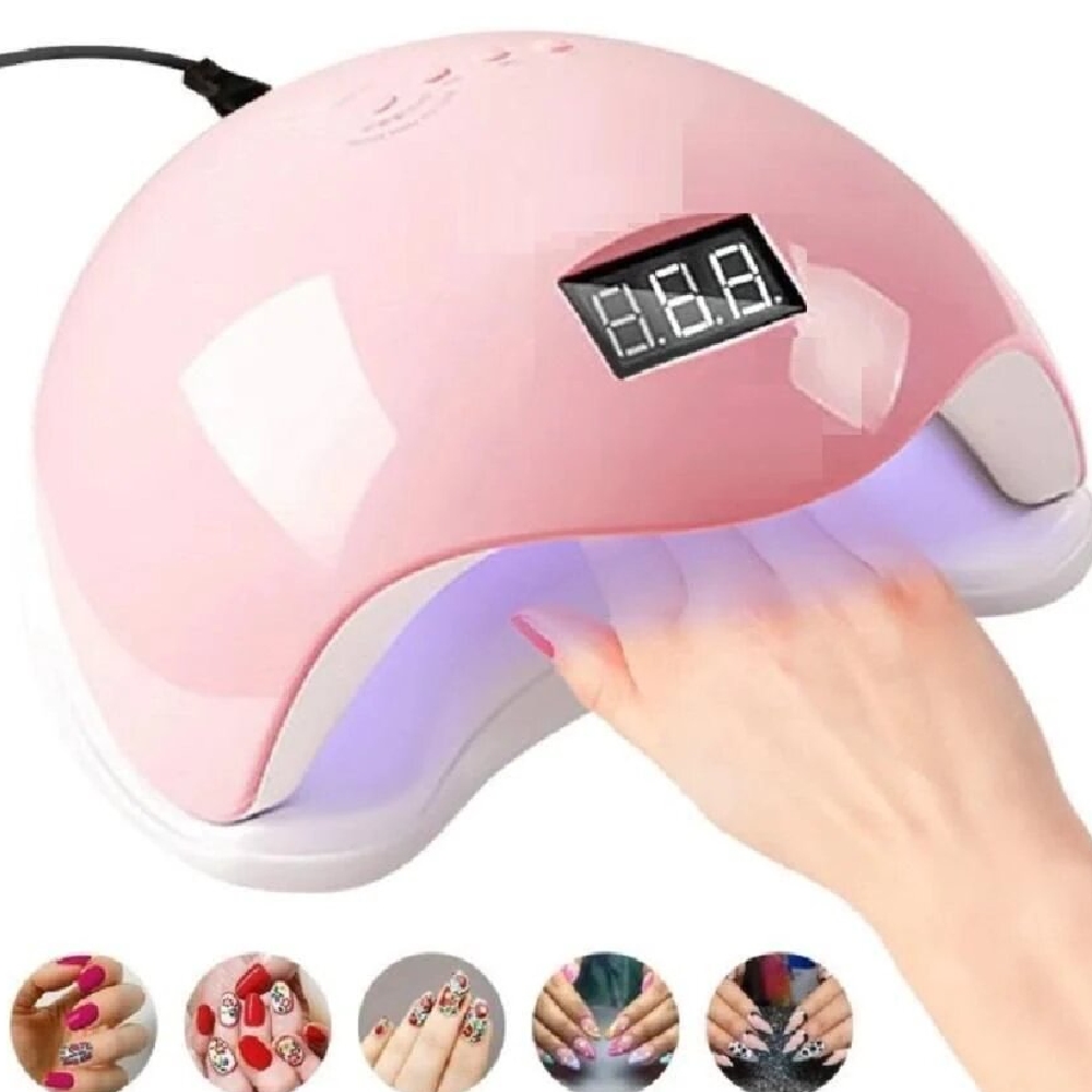 LAMPARA SECADOR DE UÑAS LED UV 48W TEMPORIZADOR - 3
