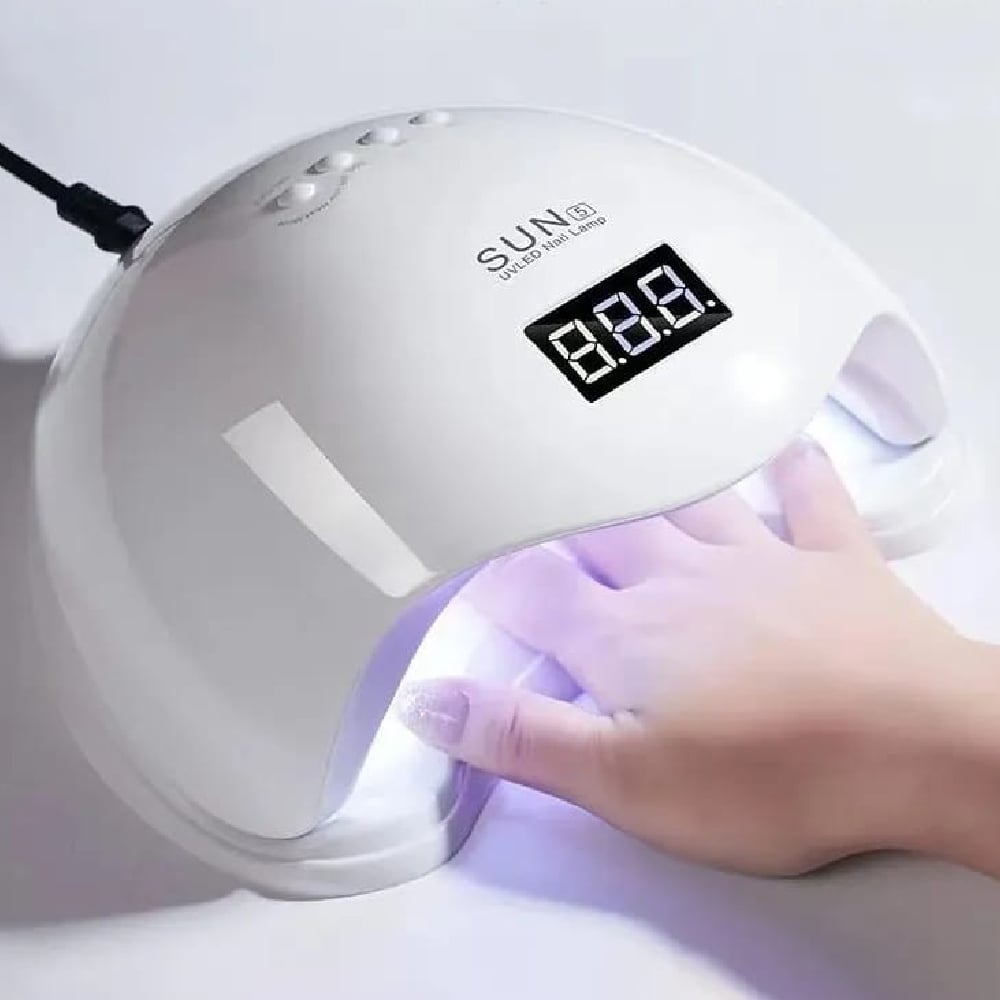 SECADOR DE UÑAS PROFESIONAL LAMPARA LED UV 48W TEMPORIZADOR - 4