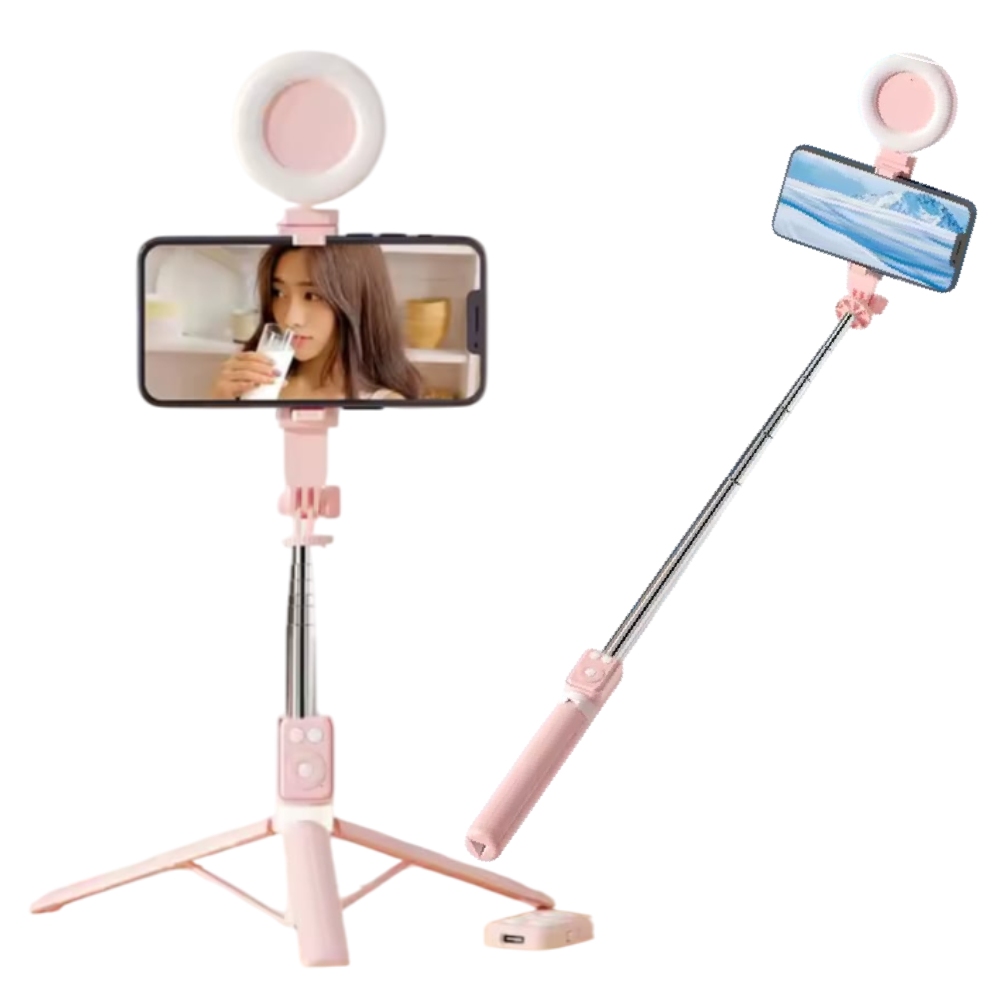 TRIPODE PARA CELULAR CONTROL BLUETOOTH LUZ LED - 1