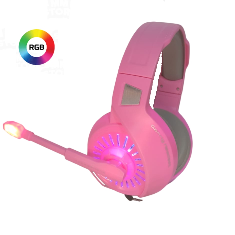 AUDIFONOS GAMER PARA PC LAPTOP PS4 MICROFONO LUZ RGB - 2