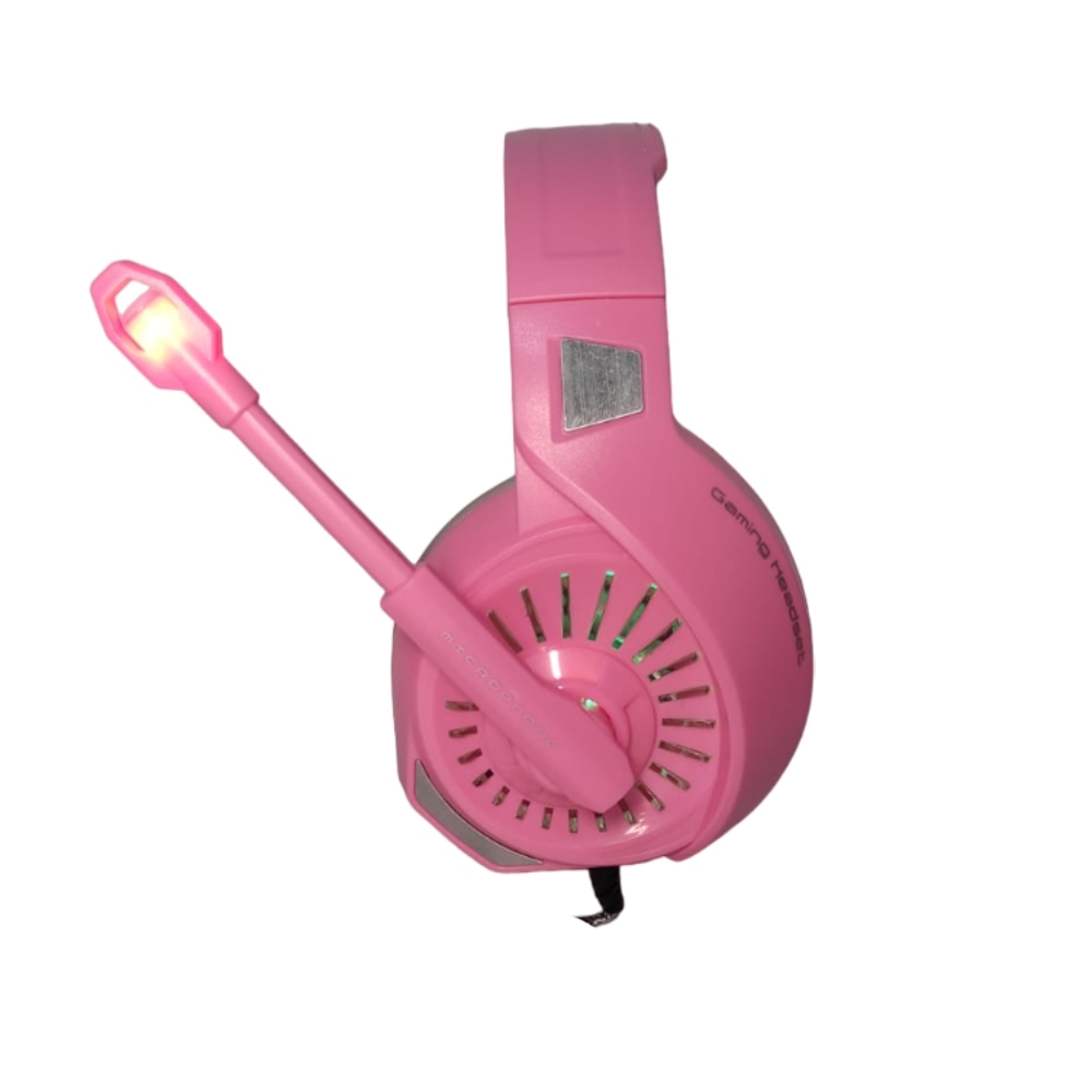 AUDIFONOS GAMER PARA PC LAPTOP PS4 MICROFONO LUZ RGB - 5