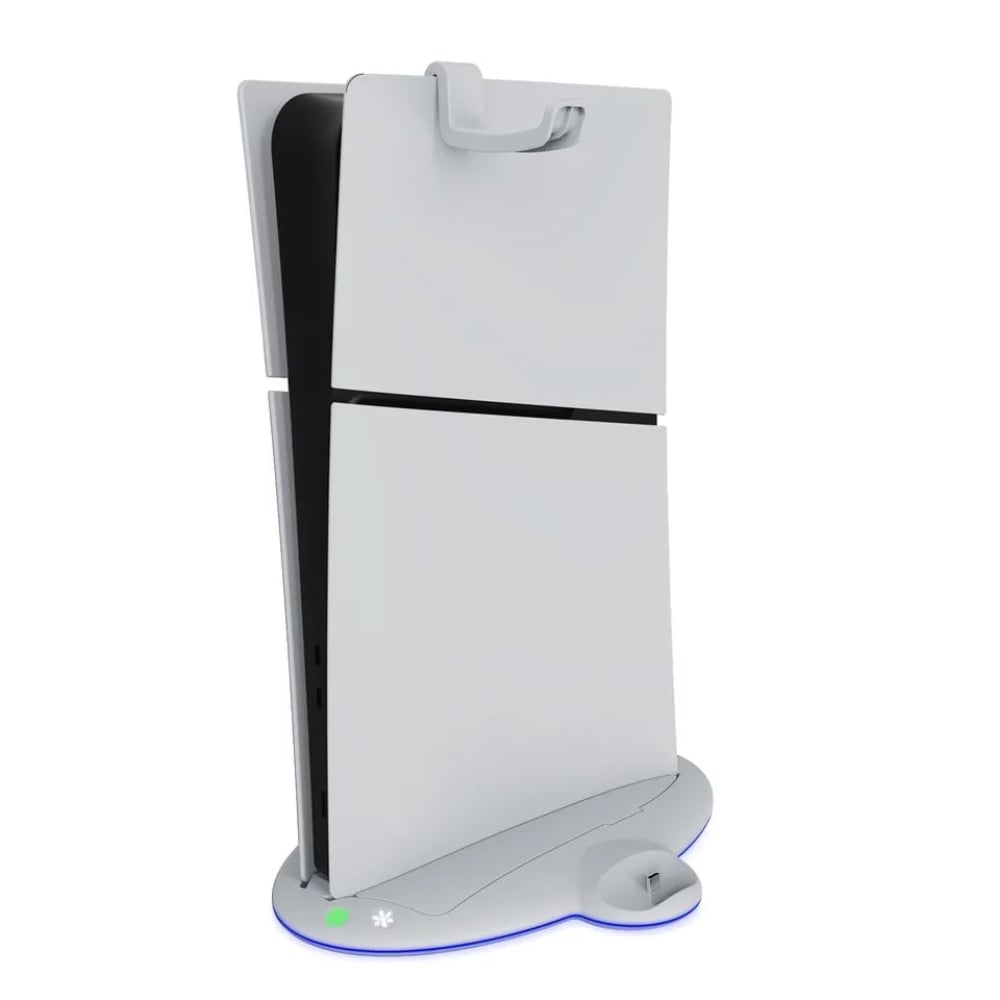 CARGADOR PARA MANDOS PS5 BASE COOLER LUZ RGB - 4
