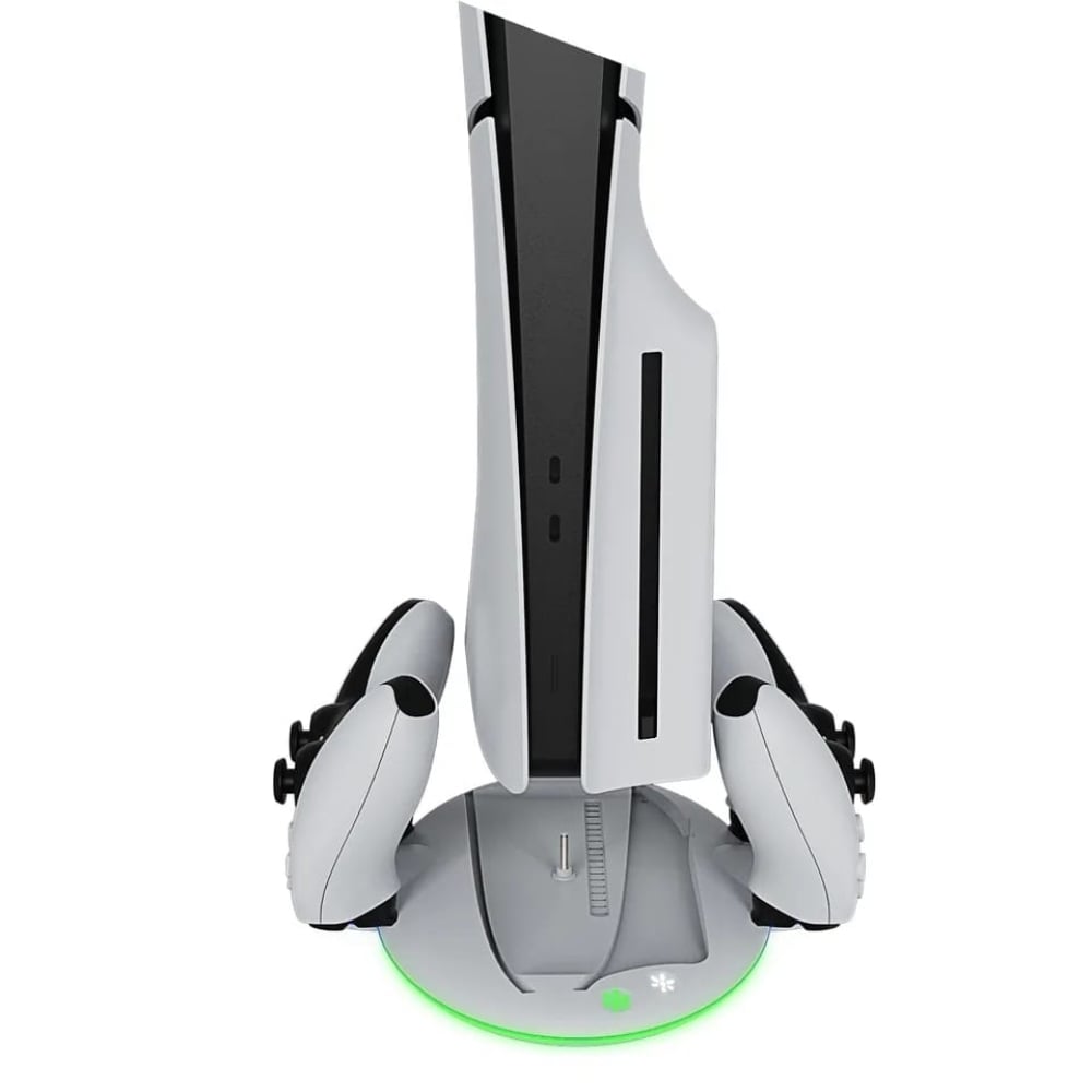 CARGADOR PARA MANDOS PS5 BASE COOLER LUZ RGB - 5