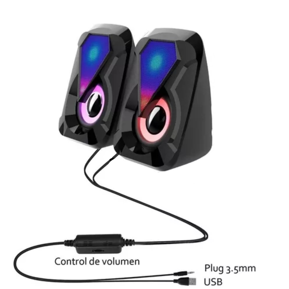 PARLANTE MULTIMEDIA PARA PC Y LAPTOP - 3