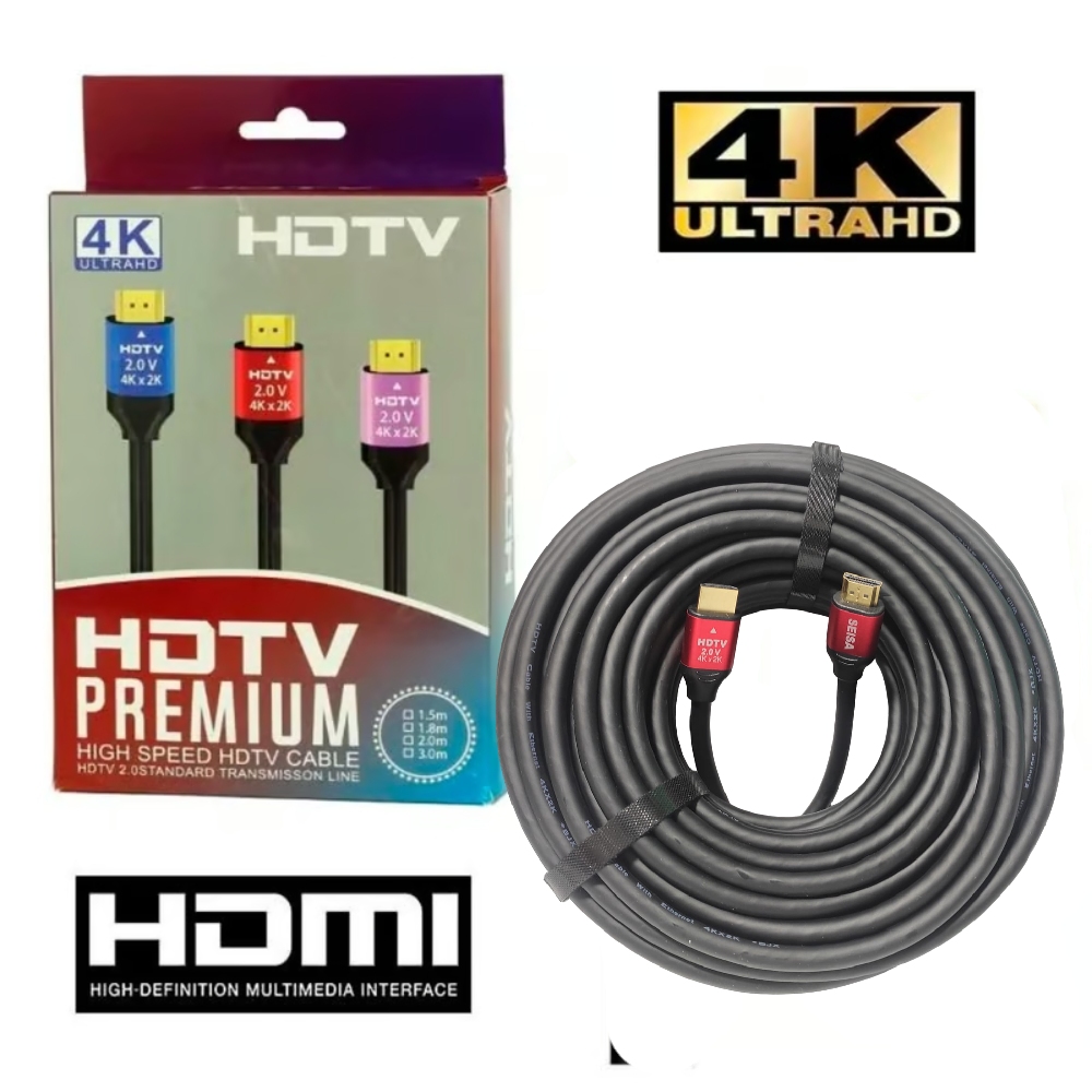 CABLE HDMI 10 METROS 4K PREMIUM - 2
