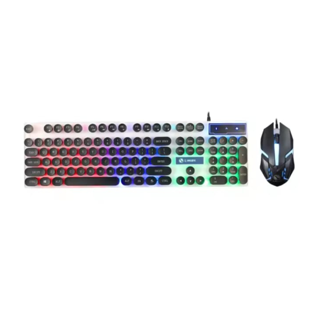 TECLADO Y MOUSE GAMER ALAMBRICO VITANGE ILUMINADO MYT10 - 4