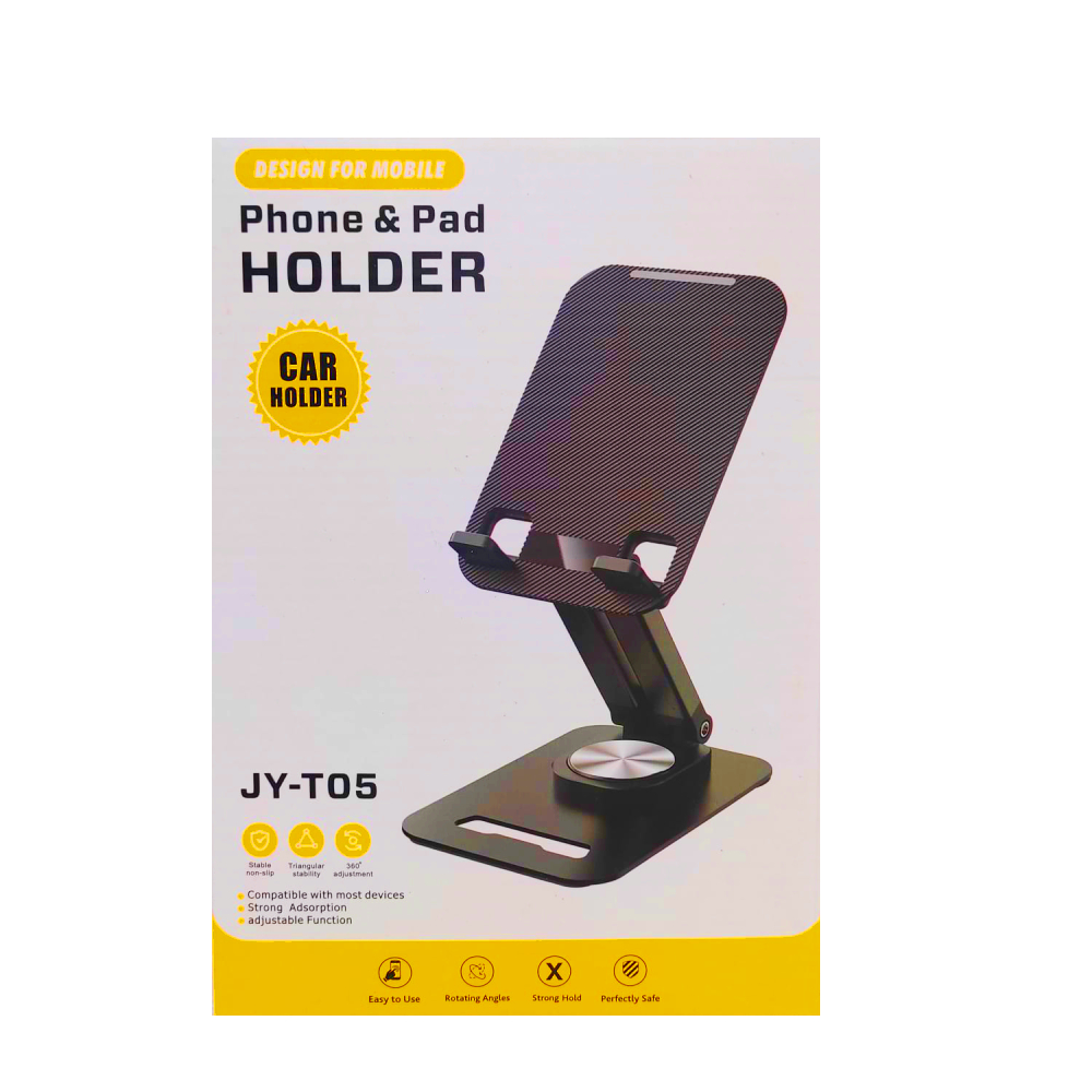 SOPORTE PARA TABLET GIRATORIO 360° NEGRO - 7